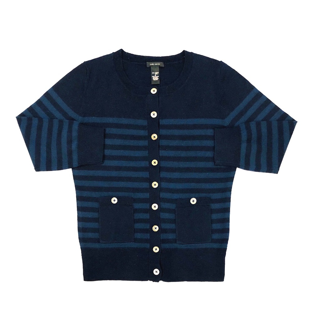 ONLY MINE 100% Merino Wool 3/4 Sleeve Sweater
